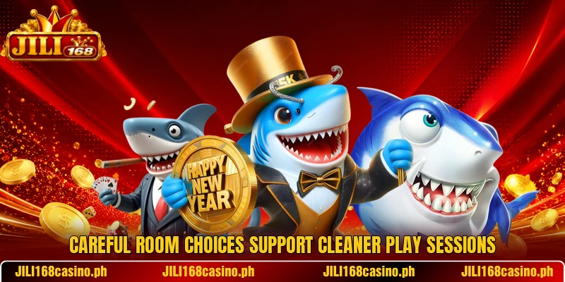 Careful room choices support cleaner play sessions