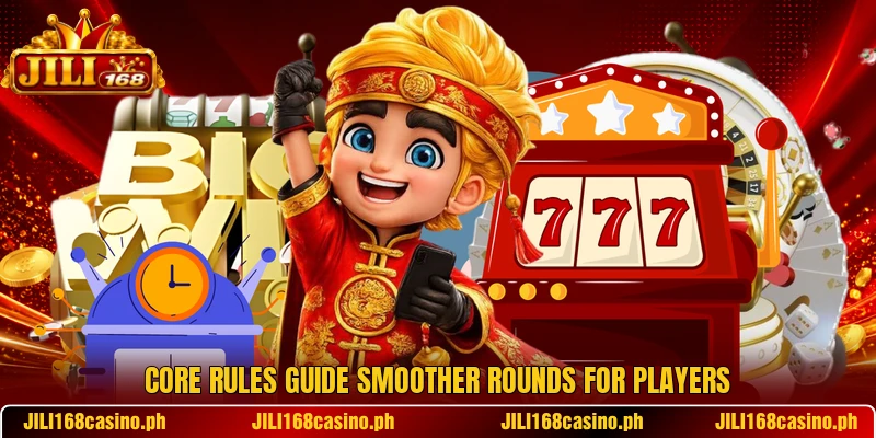 Core rules guide smoother rounds for players Core rules guide smoother rounds for players
