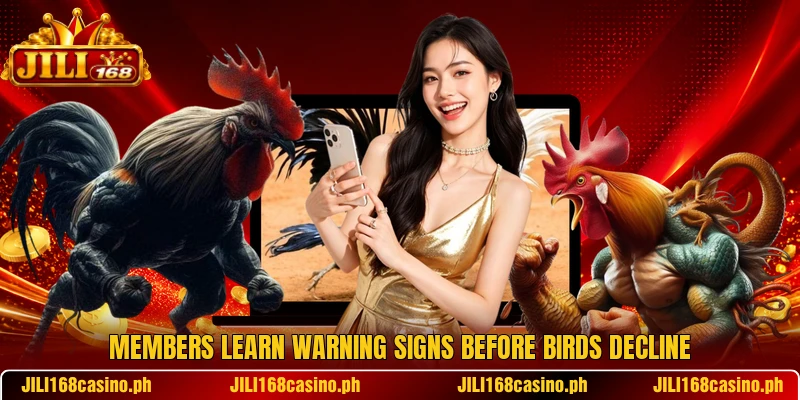 Members learn warning signs before birds decline Members learn warning signs before birds decline