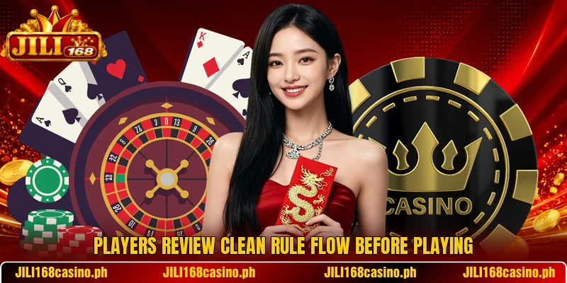 Players review clean rule flow before playing