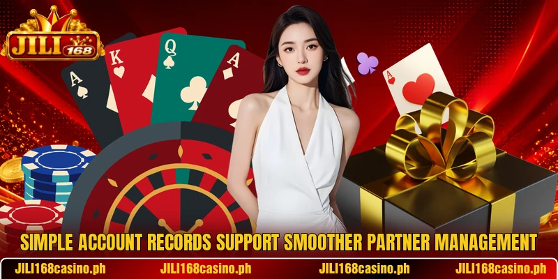 Simple account records support smoother partner management Simple account records support smoother partner management
