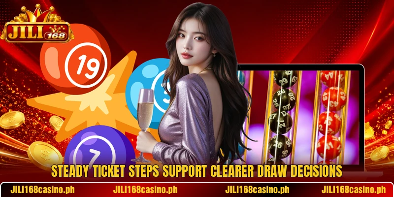 Steady ticket steps support clearer draw decisions Steady ticket steps support clearer draw decisions